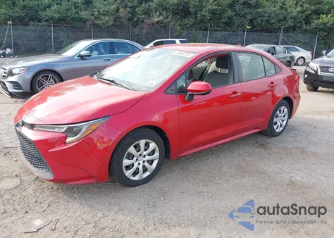 2021 Toyota Corolla Le z USA, uszkodzony, nr VIN JTDEPMAE9MJ163460